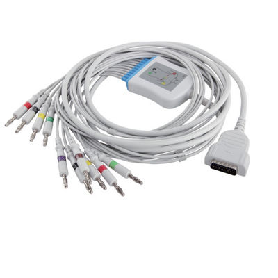Conector MAC500 MAC600 2104727-001 do IEC 4.0Banana do cabo e dos Leadwires do ECG de GE Marqutte