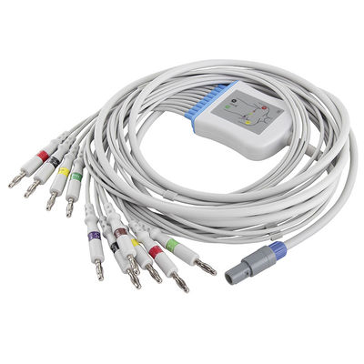 Conector do IEC 4.0Banana do cabo e dos Leadwires do ECG de Welch Allyn SE-PRO-600 M2461A