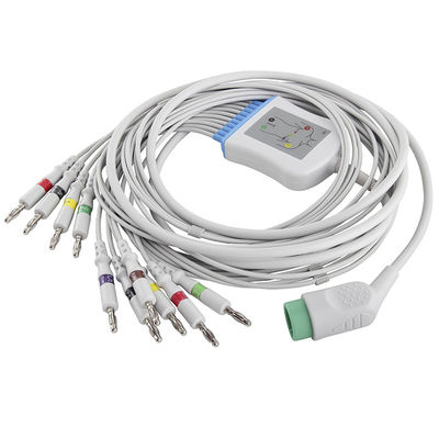 Med-tronic compatível Direto-conecta IEC 4.0Banana do cabo e dos Leadwires do ECG