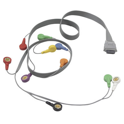 ECG Holter Cable Biomedical Instruments Edan 3ft 10 cabo e Leadwires da ligação ECG