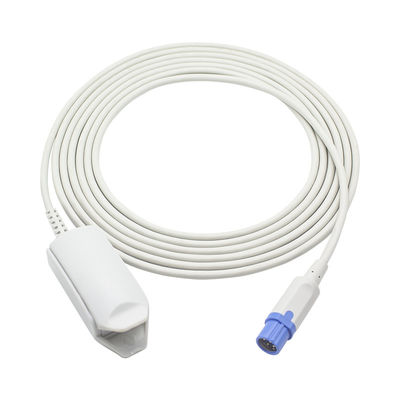 Ponta de prova de Pin Adult Finger Clip SpO2 do sensor 7 de Drager S-iemens Sirecust Sirem SpO2