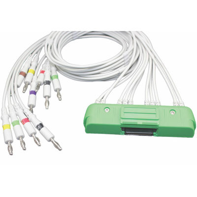 Banana 4,0 do IEC do cabo NK 10Lead do ECG 1550K de Nihon Kohden Japão BR-911D ECG-9320 ECG-9522P Cardiofax V