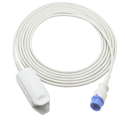 Ponta de prova reusável da tecnologia A3 A5 V6 M9000 9 Pin Adult Finger Clip SpO2 de Digitas da série do sensor SpO2 A de Biolight