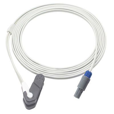 Ponta de prova do grampo da orelha do sensor SpO2 M9500 7pin da tecnologia 15-100-0016 de Biolight Oxi-max ou do grampo SpO2 de Veternar