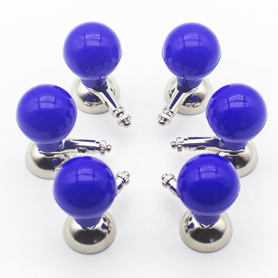 Elétrodos 6pcs folheado a níquel da sução do conector 40421A 40418A do elétrodo da Philips ECG pelo bloco