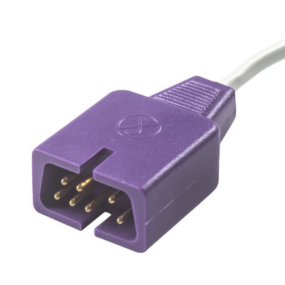 Ponta de prova SpO2 descartável descartável da tela de tecelagem não do adulto do sensor SpO2 N150 NPB 290 de N-ellcor DB9 7pin D25