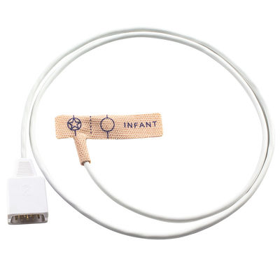 Sensor de SpO2 descartável para Datascope Tecido elástico para a pele de adulto/neonato