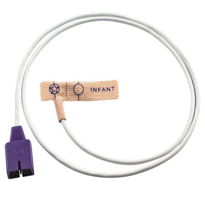 Ponta de prova SpO2 descartável descartável da tela de estiramento da pele do sensor SpO2 PM10N NPB-3910 de N-ellcor Oxi-max DB9 9pin MAX-N