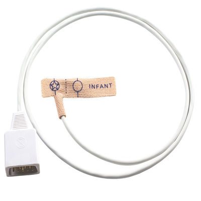 Do comprimento do cabo descartável do sensor SpO2 85cm do Datex tela de estiramento adulta da pele do Neonate