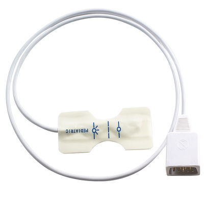 Datex Sensor de SpO2 descartável para adultos Sensor de SpO2 para recém-nascidos em espuma branca