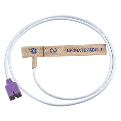 Ponta de prova SpO2 descartável descartável da tela de tecelagem não do adulto do sensor SpO2 N150 NPB 290 de N-ellcor DB9 7pin D25