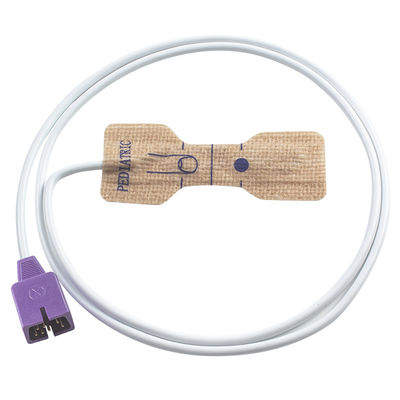 Ponta de prova SpO2 descartável descartável da tela de tecelagem não do adulto do sensor SpO2 N150 NPB 290 de N-ellcor DB9 7pin D25