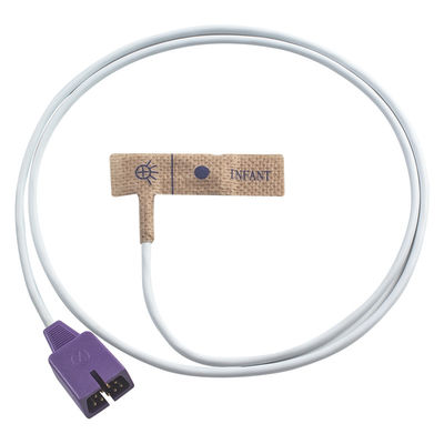 N-ellcor Oxi-max DB9 9pin MAX-A Sensor de SpO2 descartável PM100N NPB-4000 Tecido não tecido para adultos