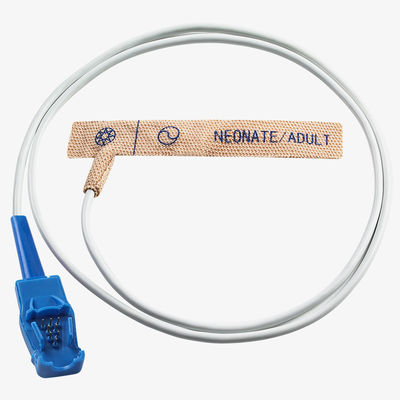 Da ponta de prova descartável do sensor SpO2 de GE Oxytip tela de estiramento adulta da pele do Neonate