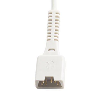 Novametrix 512 513 Sensor SpO2 descartável de 6 pinos 710 715 Tecido não tecido para adultos