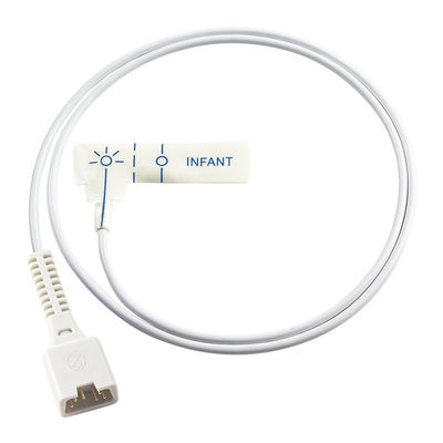 Novametrix 513 710 6pin ponta de prova descartável SpO2 da espuma branca pediatra descartável de MARTE do sensor 715 SpO2