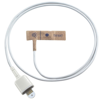 Sensor de Spo2 médico descartável de tecido não tecido Adulto/Neonato
