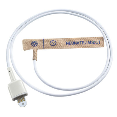 Sensor de Spo2 médico descartável de tecido não tecido Adulto/Neonato