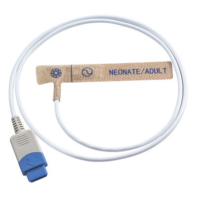 Ponta de prova SpO2 descartável adulta da tela de tecelagem não da 3800 3900 descartáveis /Neonate do sensor SpO2 de Ohmeda TS-AP-10 TS-AP-25 do Datex