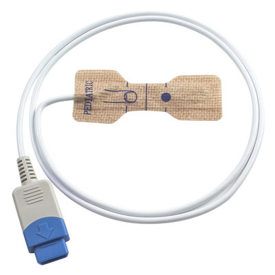 Ponta de prova SpO2 descartável adulta da tela de tecelagem não da 3800 3900 descartáveis /Neonate do sensor SpO2 de Ohmeda TS-AP-10 TS-AP-25 do Datex