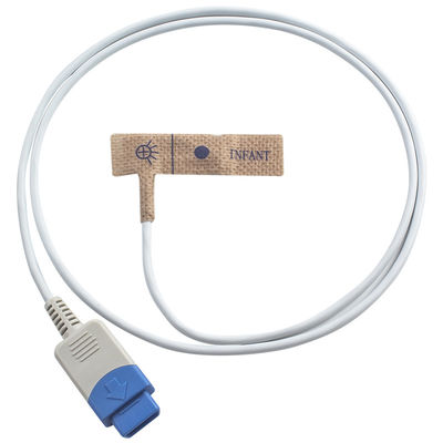 Ponta de prova SpO2 descartável adulta da tela de tecelagem não da 3800 3900 descartáveis /Neonate do sensor SpO2 de Ohmeda TS-AP-10 TS-AP-25 do Datex