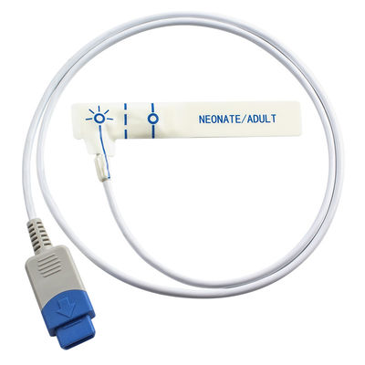 Datex Ohmeda TS-PAW-25 TS-PAW-10 Sensor pediátrico SpO2 espuma branca sonda descartável SpO2