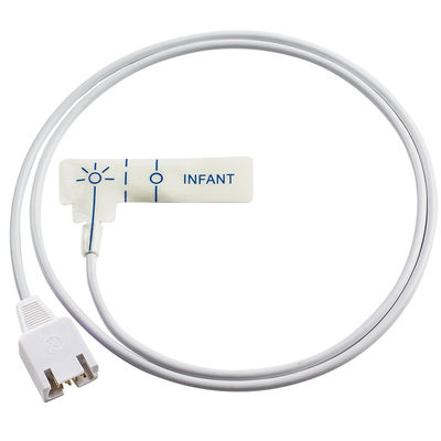 Sensor de SpO2 descartável M-Asi-Mo Espuma branca para adultos/neonatos