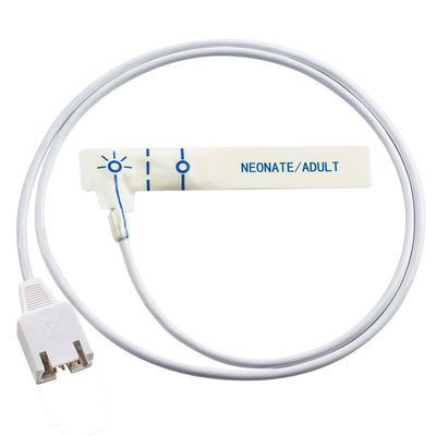 Sensor de SpO2 descartável M-Asi-Mo Espuma branca para adultos/neonatos
