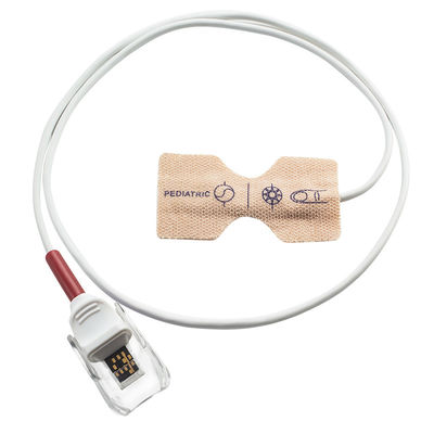 for M-asi-mo 4003 4004 4005 RD novos AJUSTOU o Neonate descartável NeoPt-500 da tela de estiramento da pele do sensor spo2 da tecnologia vermelha do arco-íris
