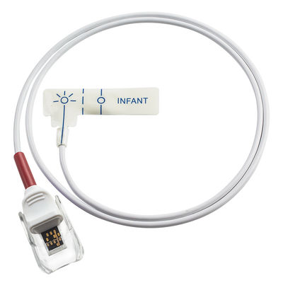 para o M-asi-mo os 4476 4001 4075 RD novos AJUSTARAM a espuma branca pediatra do sensor spo2 descartável vermelho da tecnologia do arco-íris