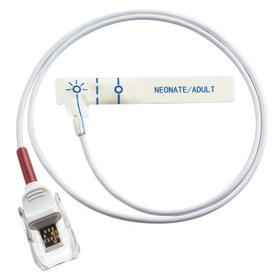 para o M-asi-mo os 4476 4001 4075 RD novos AJUSTARAM a espuma branca pediatra do sensor spo2 descartável vermelho da tecnologia do arco-íris