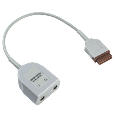 GE Marquette 2016998-001 Cable de adaptador de temperatura Cable de sonda de temperatura de 11 pin