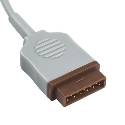 GE Marquette 2016998-001 Cable de adaptador de temperatura Cable de sonda de temperatura de 11 pin