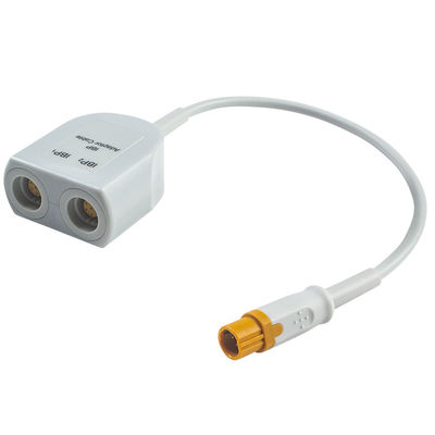 Cabos duplo compatível do transdutor da pressão sanguínea da extensão do pino do cabo 7 do adaptador de S-iemens Drager IBP 7 ao pino IBP