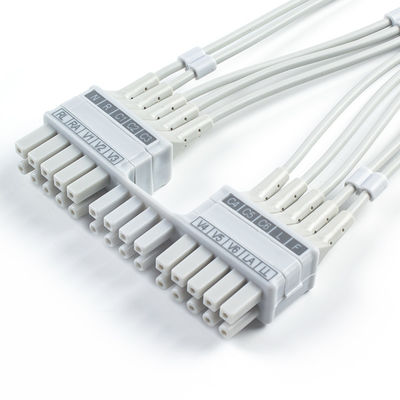 Leadwires de Mortara ECG 9293-041-50, 9293-046-60 Leadwires do ECG da banana do IEC 4,0