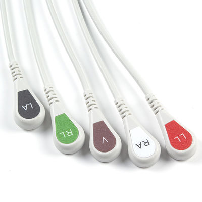 Cabo da ligação M1975A ECG dos cabos e dos Leadwires 12pin 5 da Philips ECG