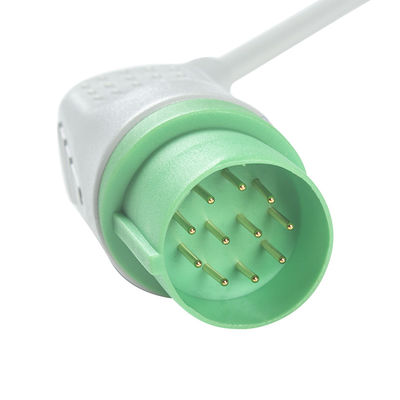 O conector ECG dos cabos e dos Leadwires 11pin de Nihon Kohden TEC-7631C ECG cabografa a pressão do IEC de 5 ligações