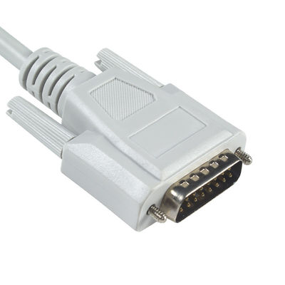 Carewell 1101 1103 IEC do cabo e dos Leadwires do ECG do cabo DB15Pin do ECG
