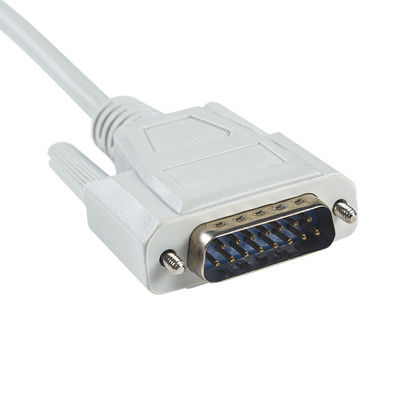 Carewell 1101 1103 IEC do cabo e dos Leadwires do ECG do cabo DB15Pin do ECG