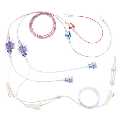 Abbott MX 42585-05 Dual Duplo Tipo Transdutor IBP descartável Transdutor de pressão sanguínea para cabo de adaptador IBP
