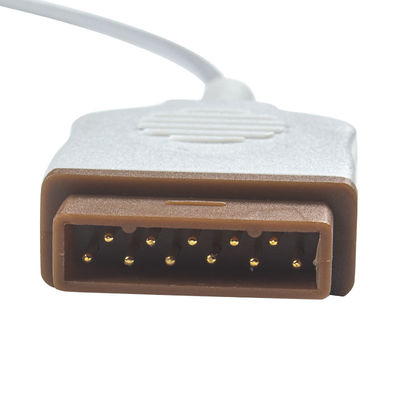 A ponta de prova da temperatura cabografa cuidados médicos Marquette Temperature Adapter Cable que de GE B650 precipitam 4000 SOLARES
