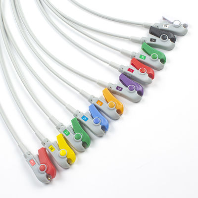 Pressão dos adaptadores 989803101701 40498E 4.00MM ECG da trança das peças de ECG ao adaptador de tomada da banana