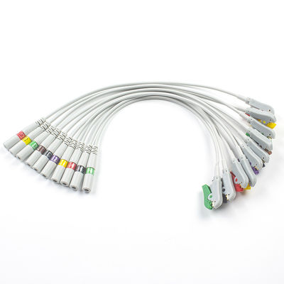Banana Needle To Clip ECG Adaptador Pigtail Adaptadores 3.00MM IEC ECG Eletrodo Conector
