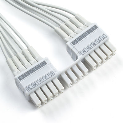 Mortara Burdick 10 Chumbo ECG Fio de Chumbo ECG Fio de Chumbo 9293-041-50 9293-046-60 Para ELI 150C