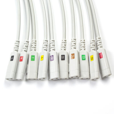 CONMED Série D ECG Conector de Banana de Chumbo Twin Pin DL10 DL36-10
