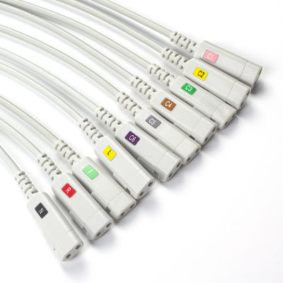 CONMED Série D ECG Conector de Banana de Chumbo Twin Pin DL10 DL36-10
