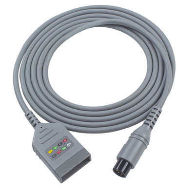 IVY Biomedical 590478 ECG Trunck cabografa 4 o cabo da ligação AHA 3.0Meters ECG