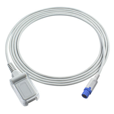 O sensor de Shenmei SpO2 cabografa 8 o cabo do adaptador de Pin To 9Pin SpO2 para clínicas/hospitais