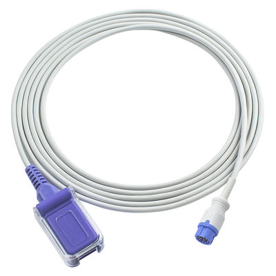 O sensor da tecnologia SpO2 de Anke ASC-553 N-ellcor Oxi-max cabografa a extensão do adaptador SpO2 cabografa o cabo paciente