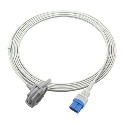Sensor SpO2 10Pin 90367 reusável de Spacelabs 90369 sensor adulto do grampo SpO2 do dedo